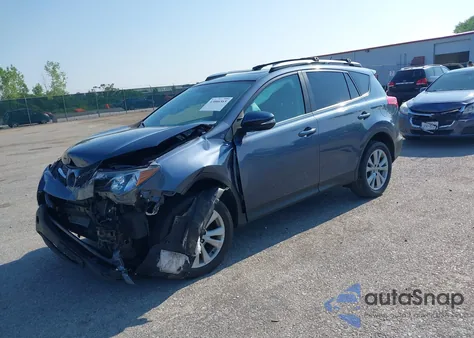 2013 Toyota Rav4 Limited из США, поврежденный, VIN 2T3DFREV7DW025410